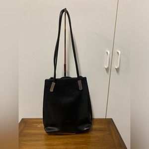 Frederic Paris leather backpack and shoulder bag